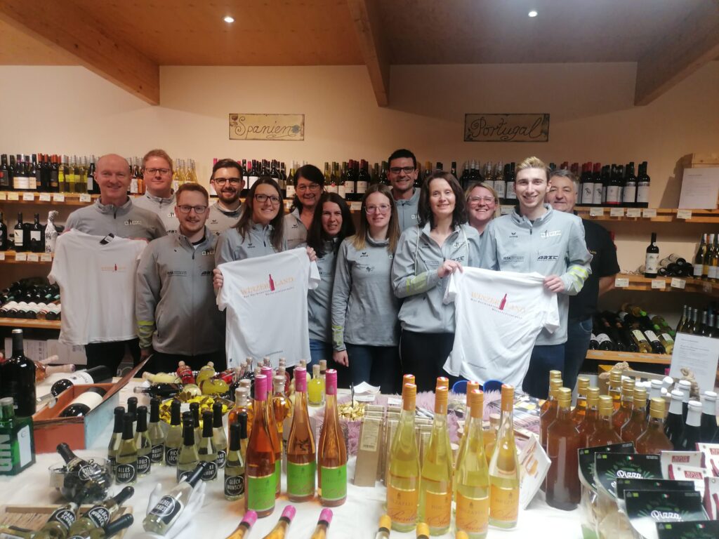 Neue Laufshirts von der Fa. Winzerland